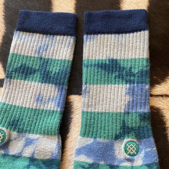 Tie dye Stance socks, size L. - Picture 3 of 5